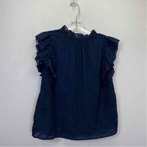 Pre-Owned Size S Olivaceous Navy Top