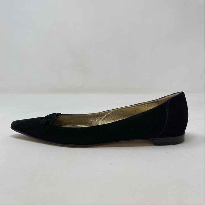 Pre-Owned Shoe Size 5.5 Manolo Blahnik Black Flats