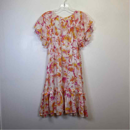 Pre-Owned Size M Elan Pink Multi Casual Dress