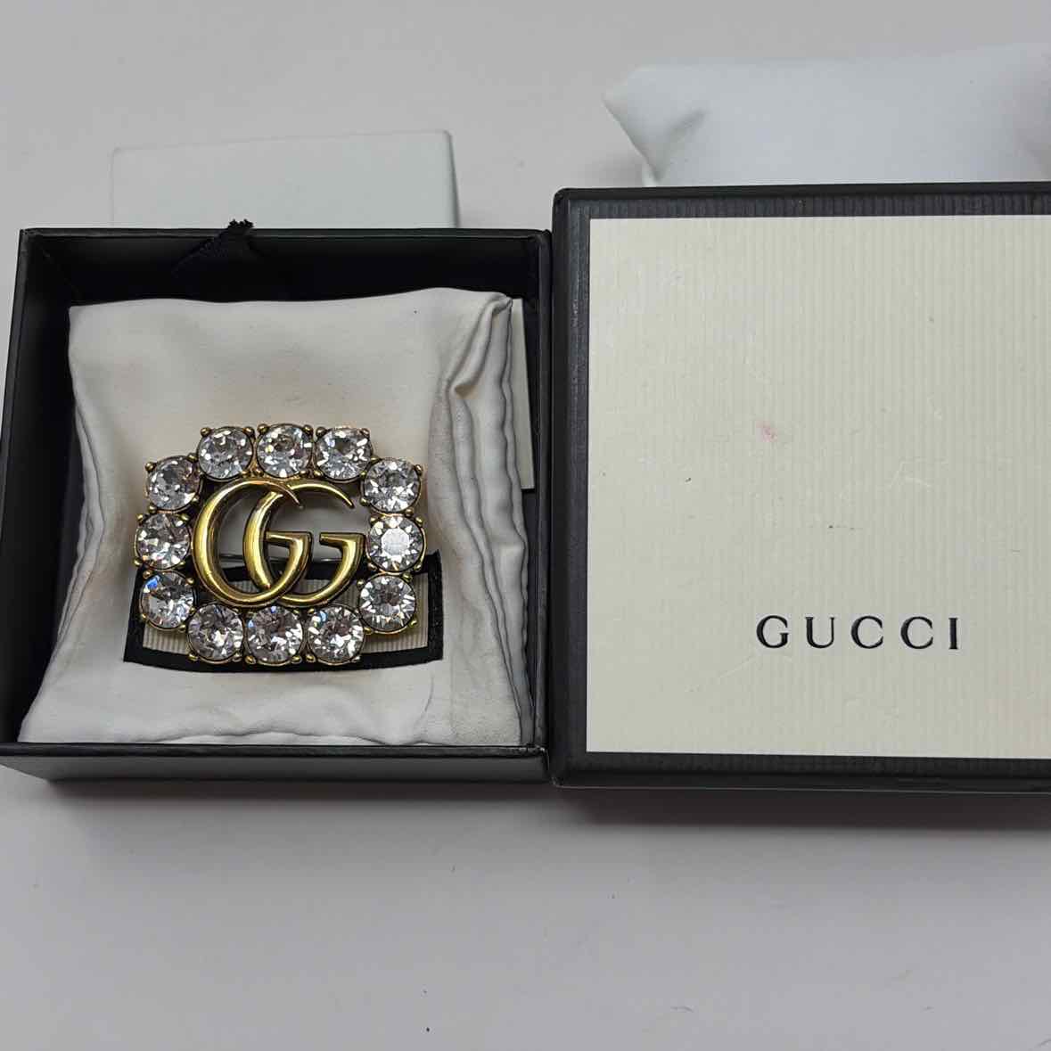 Pre-Owned Gucci Gold Metal Designer Jewelry