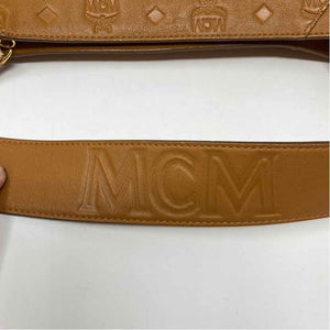 Pre-Owned MCM Cognac Leather Designer Handbag