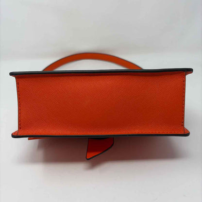 Pre-Owned Michael Kors Orange Coated Canvas Handbag