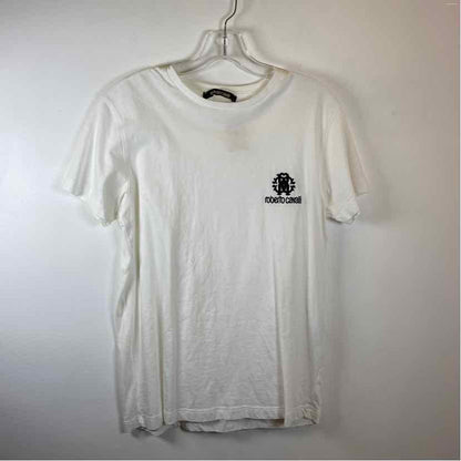 Pre-Owned Roberto Cavalli White Cotton Women Size M Designer Clothes