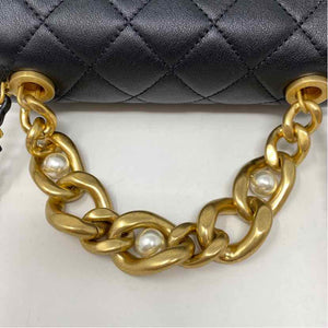 Pre-Owned Chanel Black Leather Designer Handbag