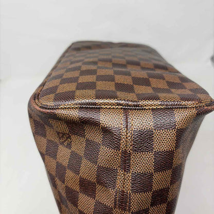 Pre-Owned Louis Vuitton Damier Eben Canvas Designer Handbag