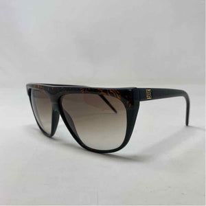 Pre-Owned Laura Biagiotti Tortoise Plastic Sunglasses
