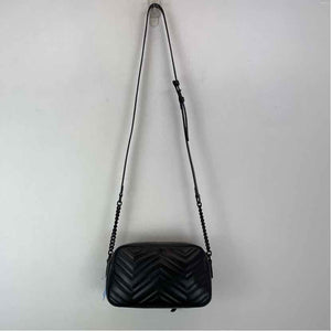 Pre-Owned Gucci Black Leather Designer Handbag