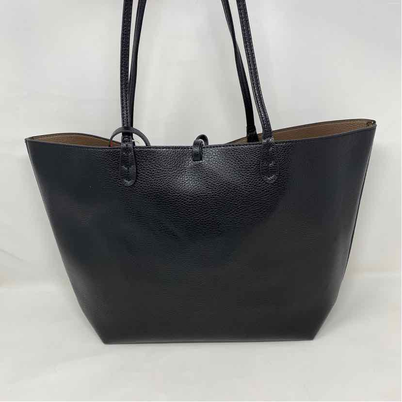 Boutique Black/Taupe faux leather Handbag