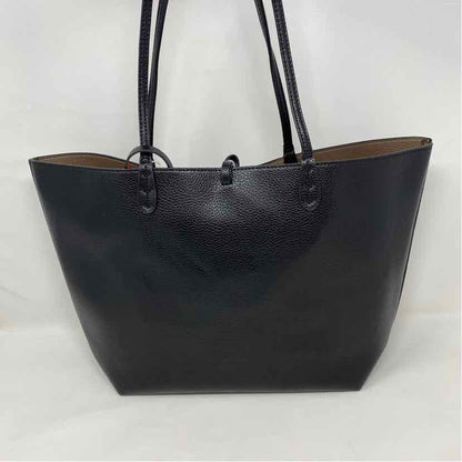 Boutique Black/Taupe faux leather Handbag