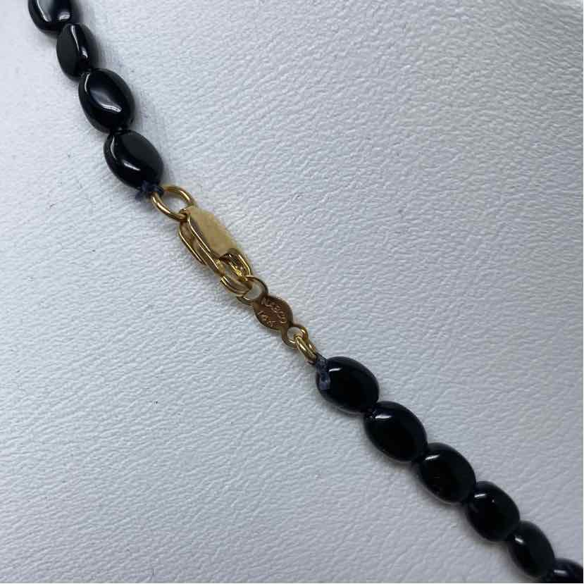 Pre-Owned Nabco Black Onyx Necklace