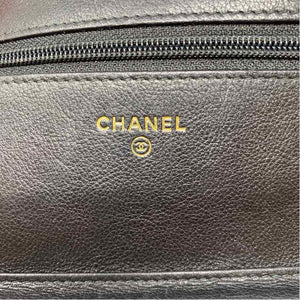 Pre-Owned Chanel Black Leather Designer Handbag
