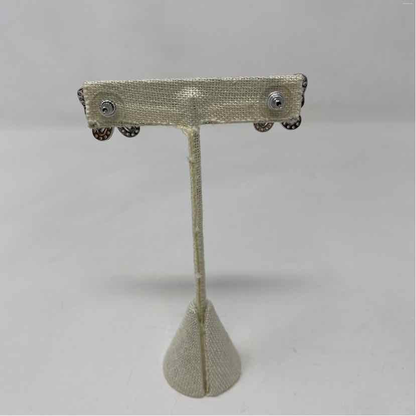 Silver Metal Earrings