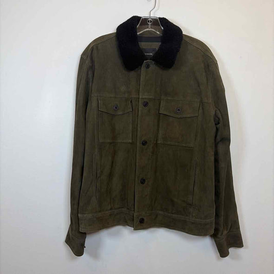 Pre-Owned Size M VINCE Green Jacket