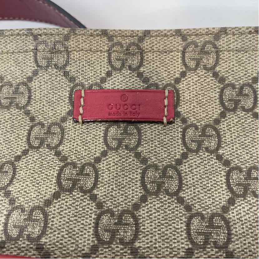 Pre-Owned Gucci Monogram Canvas Designer Handbag