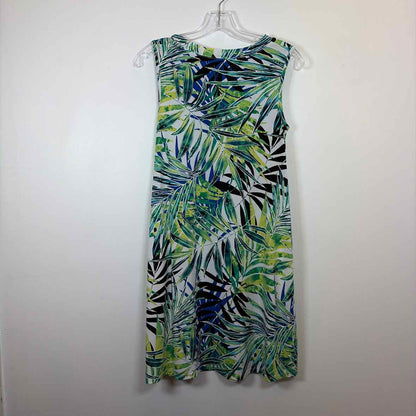 Pre-Owned Size XS Apt 9 Green Print Casual Dress