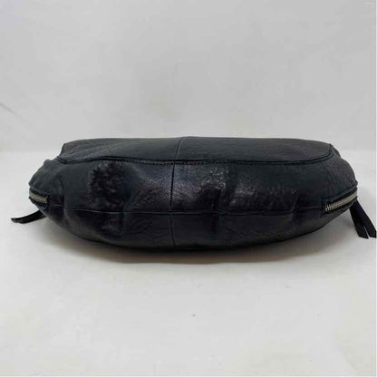 Pre-Owned Lattico Black Leather Handbag