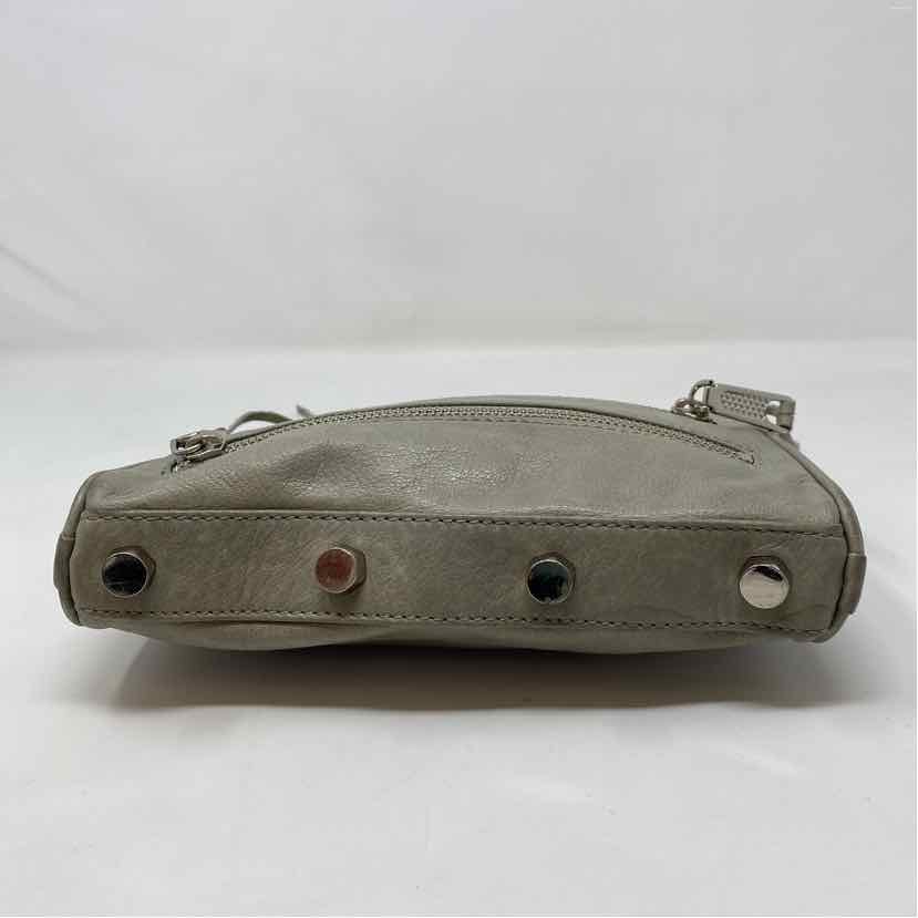 Pre-Owned Rebecca Minkoff Grey & Blue Leather Handbag