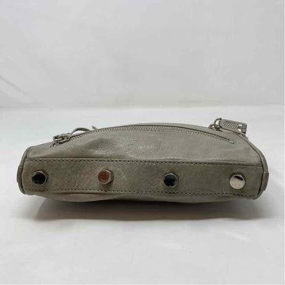 Pre-Owned Rebecca Minkoff Grey & Blue Leather Handbag