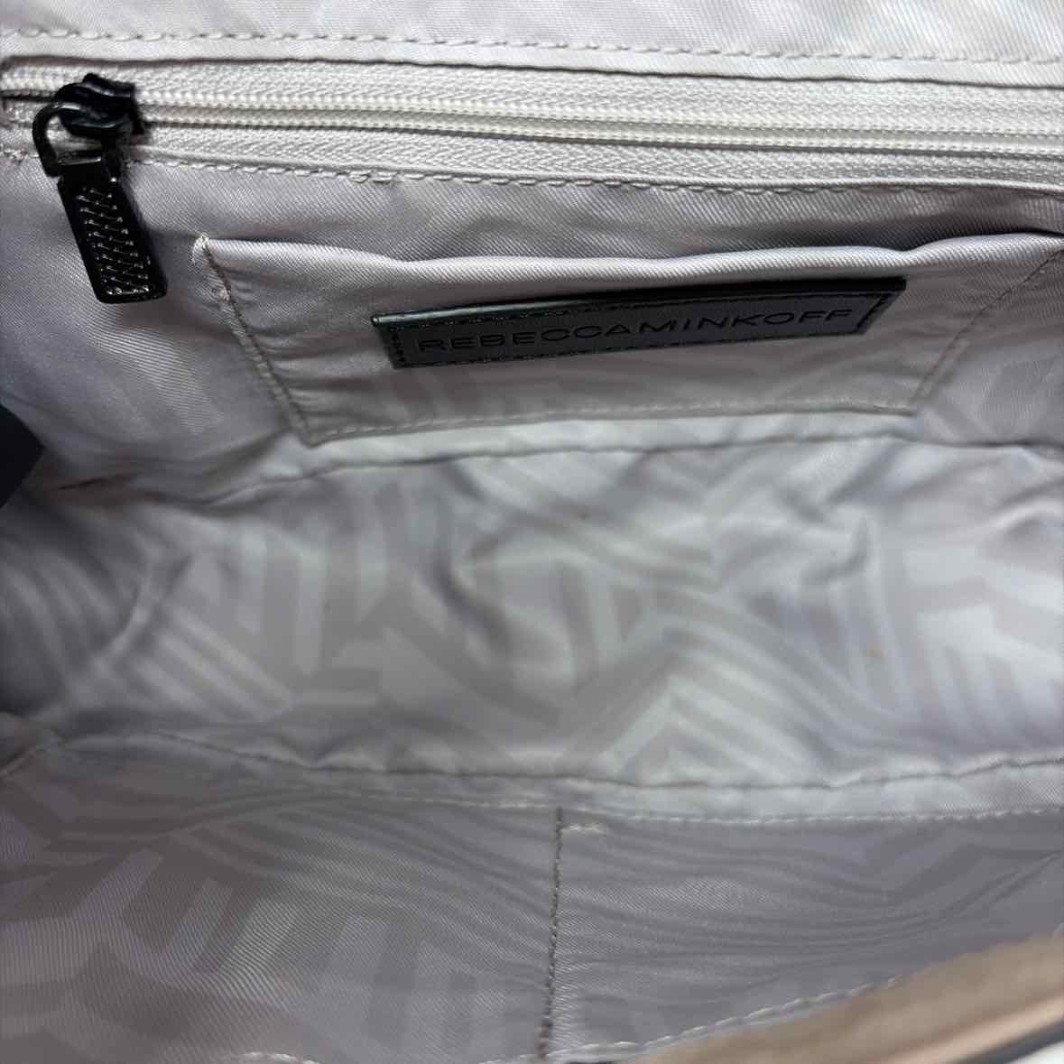 Pre-Owned Rebecca Minkoff Taupe Leather Handbag