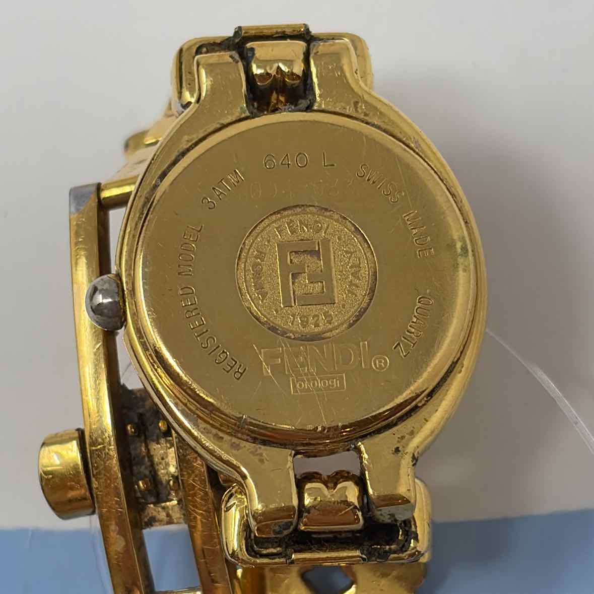 Pre-Owned Fendi Multi Leather Designer Watch