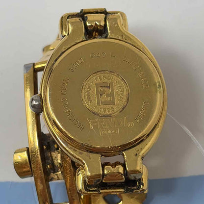 Pre-Owned Fendi Multi Leather Designer Watch