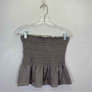 Pre-Owned Size S She & Sky Pewter Top