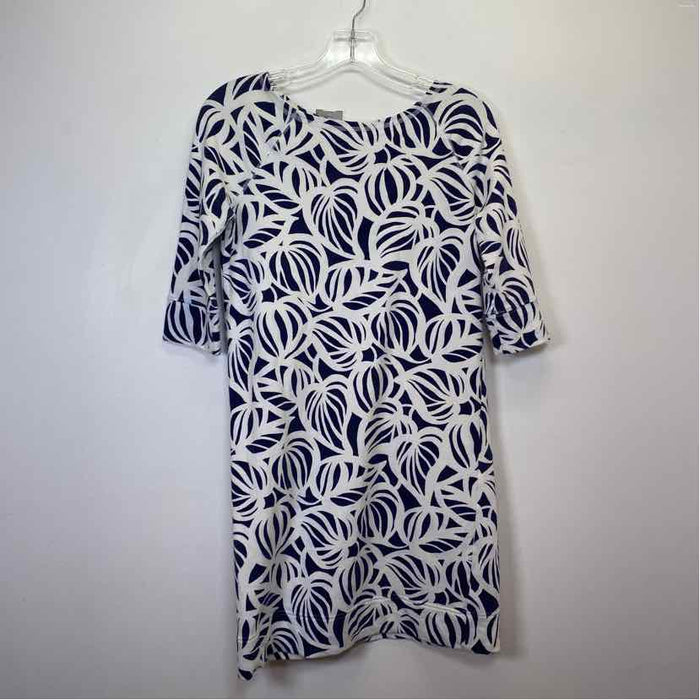 Pre-Owned Size XS Lilly Pulitzer White Multi Casual Dress