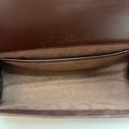 Pre-Owned Louis Vuitton Brown Leather Designer Handbag