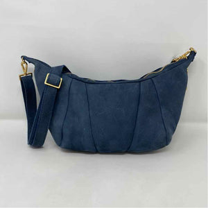 Pre-Owned Boutique Blue Leather Handbag