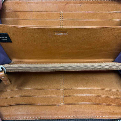 Pre-Owned Coach Brown Leather Wallet