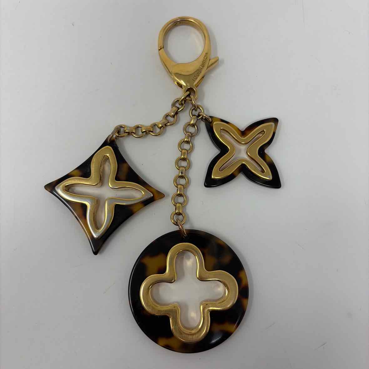 Pre-Owned Louis Vuitton Tortoise Acrylic Designer Jewelry