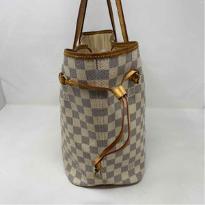 Pre-Owned Louis Vuitton Damier Azur Canvas Designer Handbag