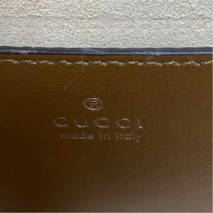 Pre-Owned Gucci Monogram Canvas Designer Handbag