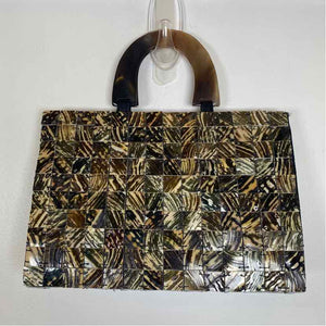 Pre-Owned Artmosphere Brown Multi Shell Handbag