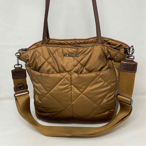 Pre-Owned MZ Wallace Gold Nylon Handbag