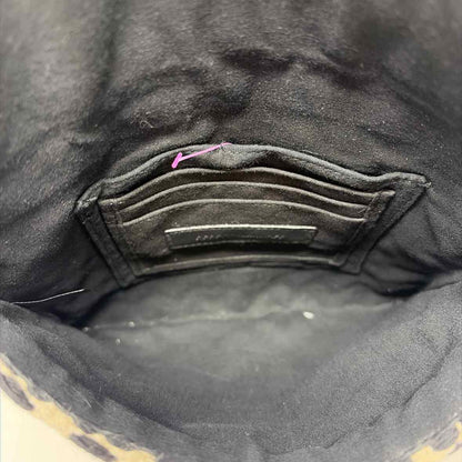 Pre-Owned Rebecca Minkoff Black/White Fabric Handbag