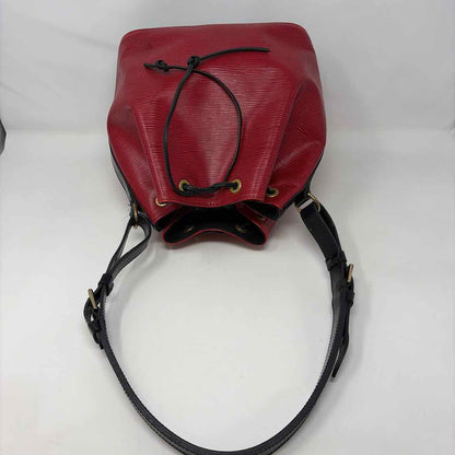 Pre-Owned Louis Vuitton Red Leather Designer Handbag