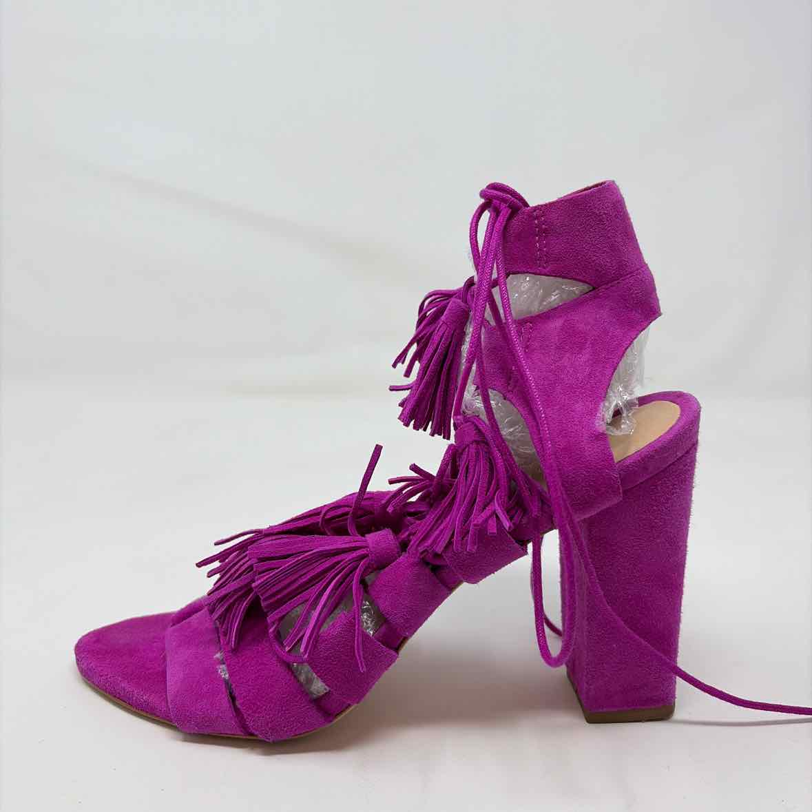 Pre-Owned Shoe Size 7.5 Loeffler Randall Magenta Heels