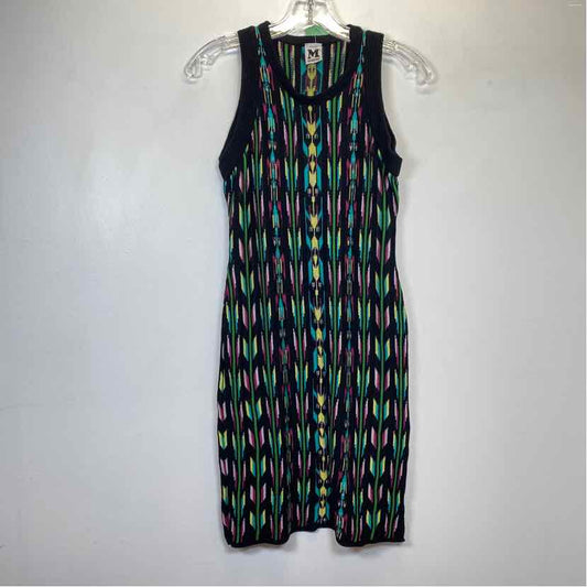 Pre-Owned Missoni Black Stripe Fabric Women Size 4/S Designer Clothes