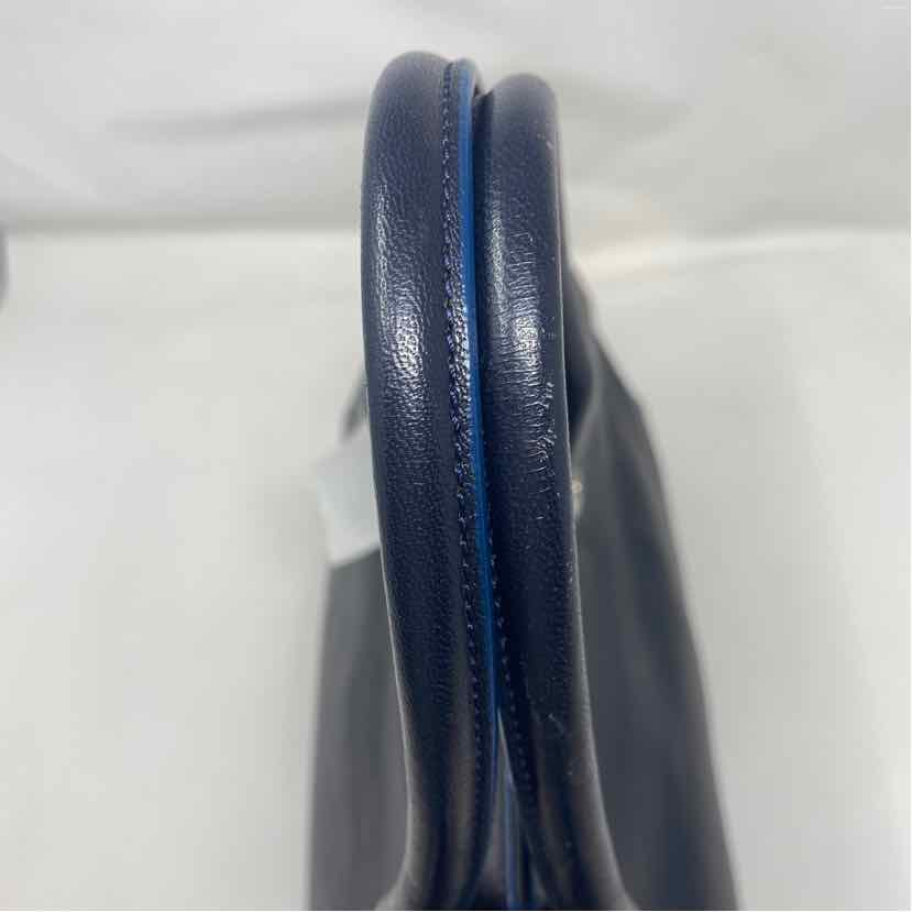 Pre-Owned Jimmy Choo Navy Leather Designer Handbag