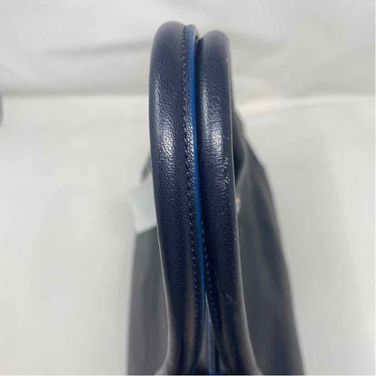 Pre-Owned Jimmy Choo Navy Leather Designer Handbag