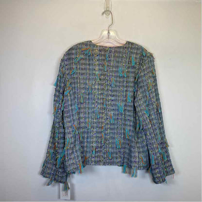 Pre-Owned Size XL Valentina Poltronieri Turq Multi Jacket