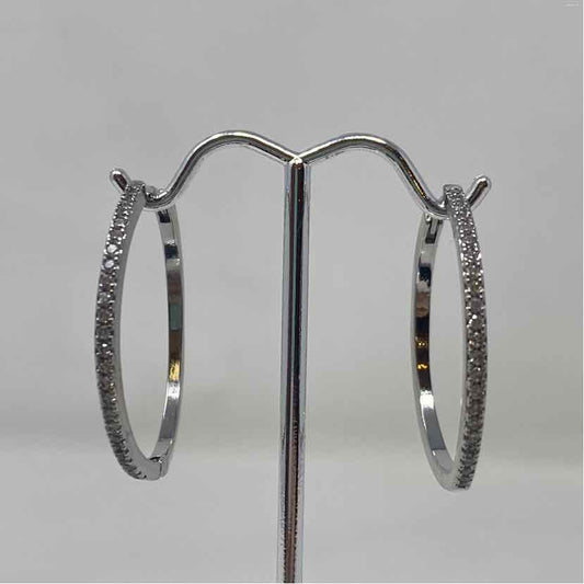 Silver Metal Earrings