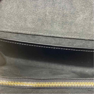 Pre-Owned Louis Vuitton Black & Gold Leather Designer Handbag