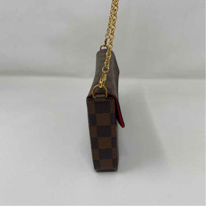 Pre-Owned Louis Vuitton Damier Eben Canvas Designer Handbag