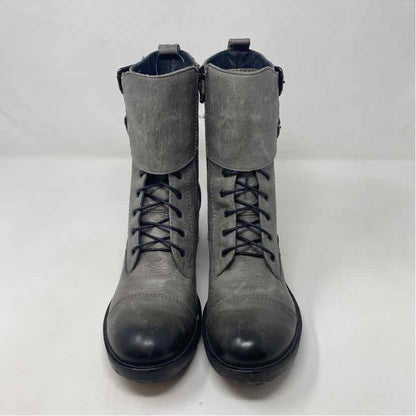 Pre-Owned Shoe Size 8.5 Alberto Fermani Grey Boots