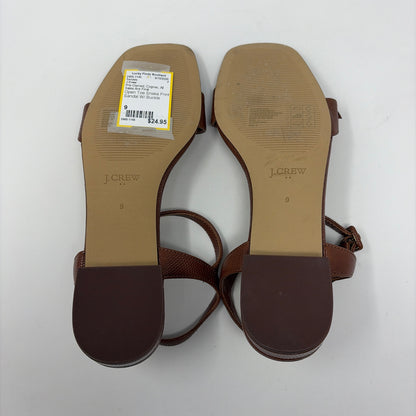 Pre-Owned Shoe Size 9 J Crew Cognac Sandals