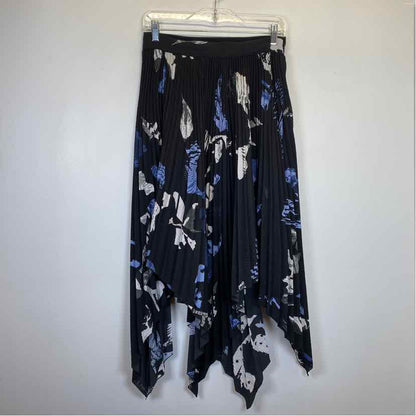 Pre-Owned Size 6/M Proenza Schouler Black Multi Skirt