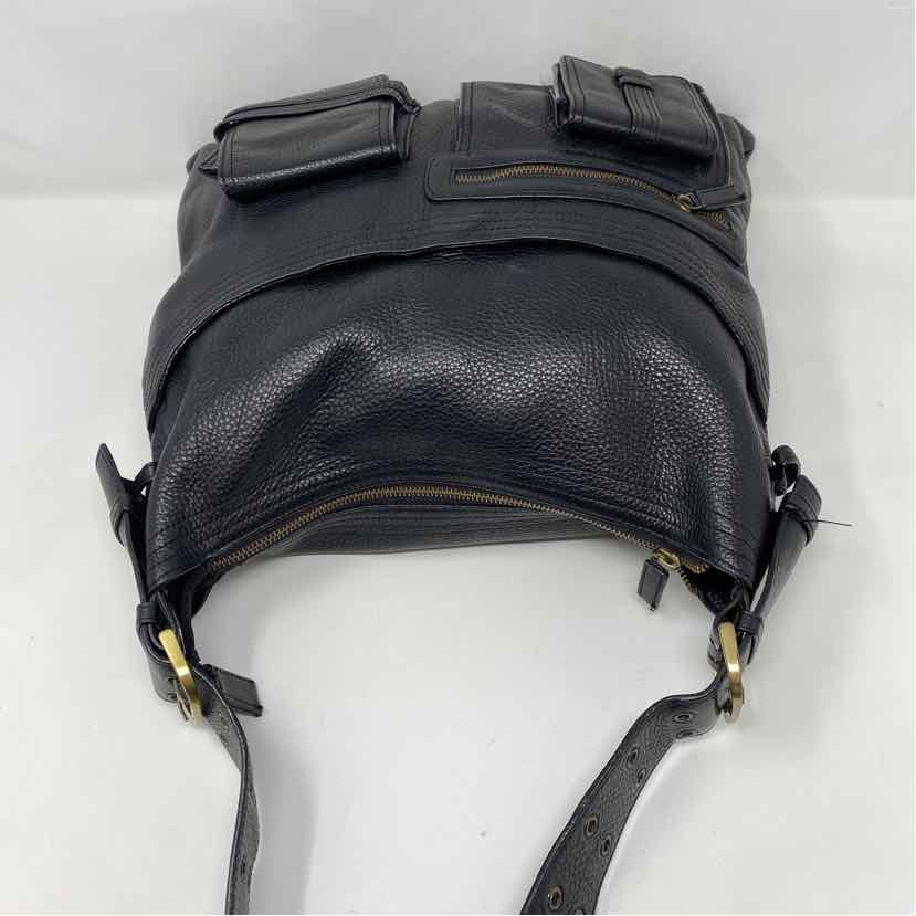 Pre-Owned Sondra Roberts Black Leather Handbag