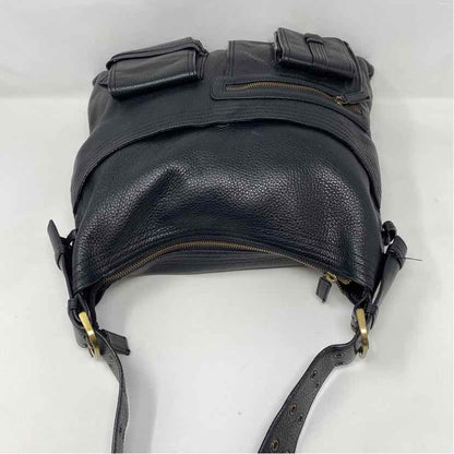 Pre-Owned Sondra Roberts Black Leather Handbag